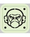 Patch Monkey Head 1x1