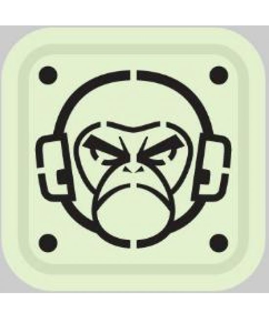 Patch Monkey Head 1x1