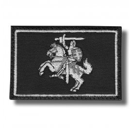 Patch "Vytis" in the black background