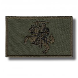Patch "Vytis" in the green background