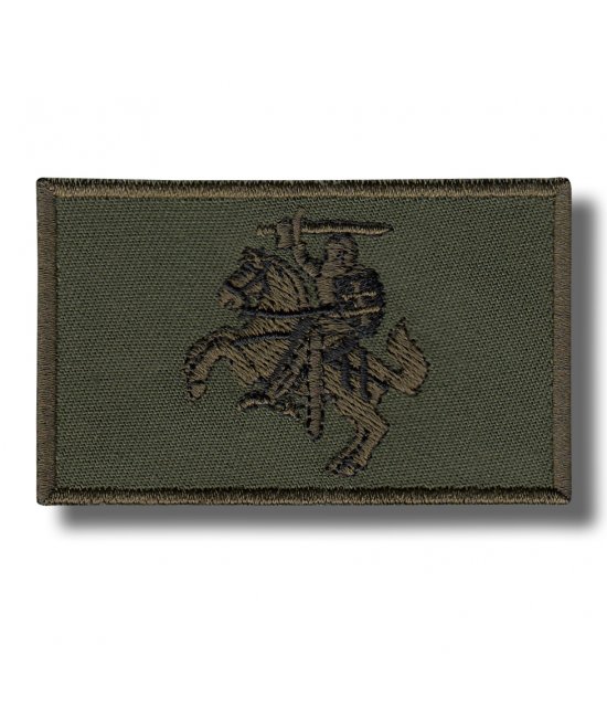 Patch "Vytis" in the green background
