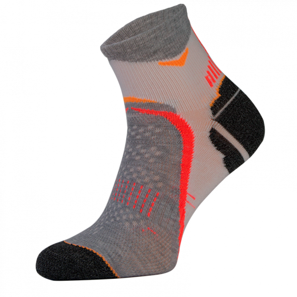 Running socks White-Grey