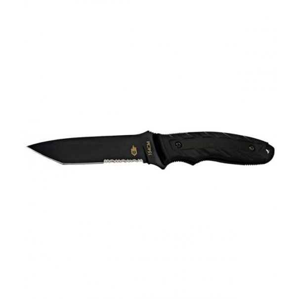 CFB - TANTO, SERRATED Fixed Blade Knife Gerber