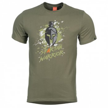 Spartan Warrior Green T-Shirt