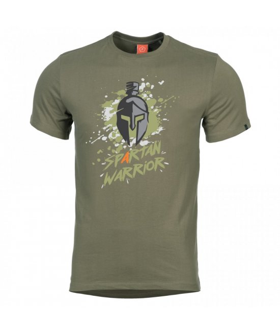 Spartan Warrior Žali marškinėliai 