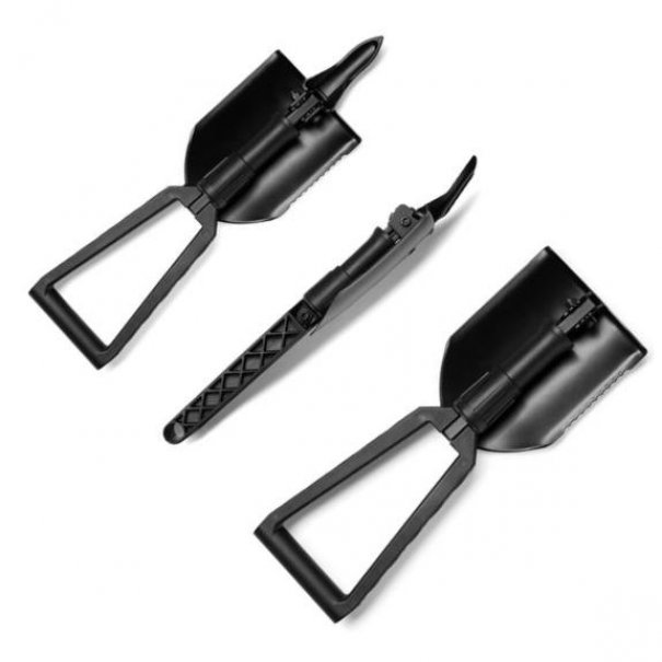Gerber E-Tool with Pick, Serrated Blade