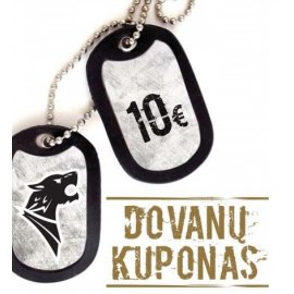 Dovanų kuponas 10 €