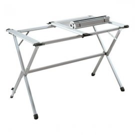 Sulankstomas stalas Silver Gapless 6, su priedais