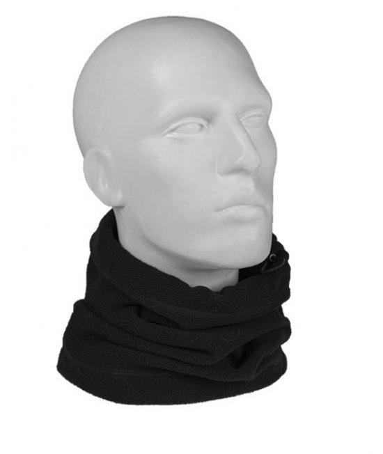 Black Warm Neck Fleece
